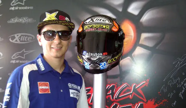 Mugello, un X-lite X-802 per Jorge Lorenzo