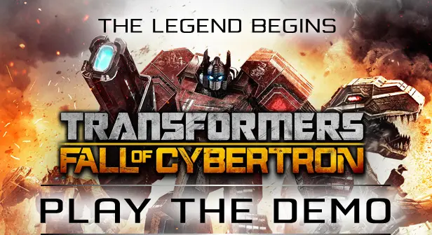 E' arrivata la demo di "Transformers: La Caduta di Cybertron"