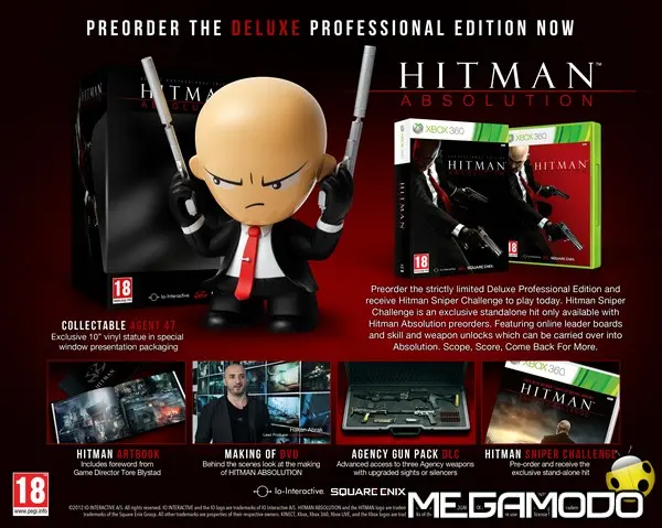 hitman deluxe professional exploded xbox 360 small