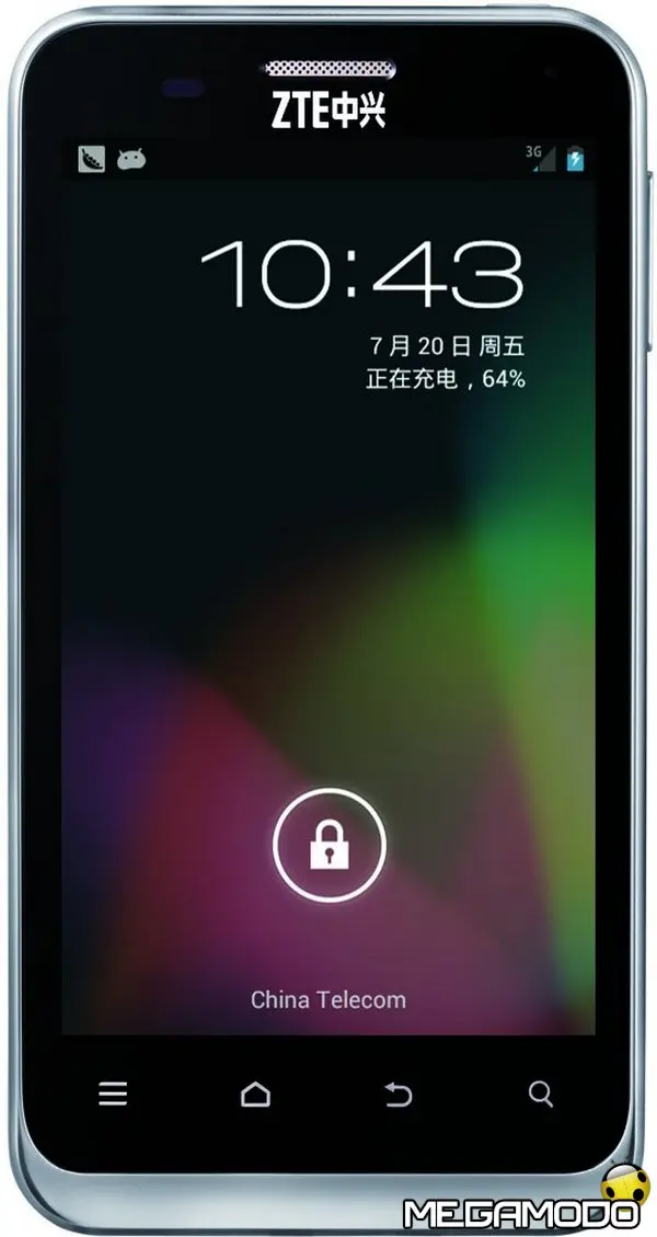 ZTE N880E, lo smartphone Android  4.1 