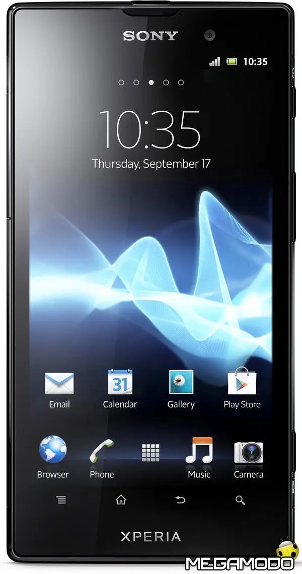 xperia ion hspa front
