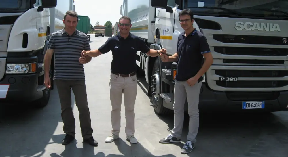 Due nuovi compattatori Scania per la Società Estense Servizi Ambientali S.p.A.