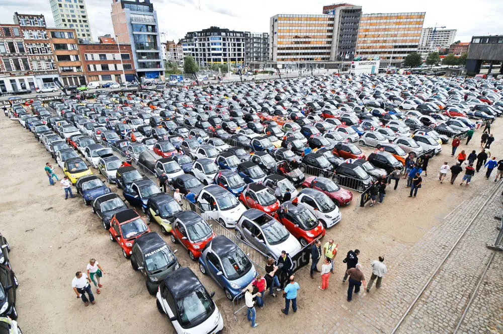 Il più grande raduno smart ad Anversa