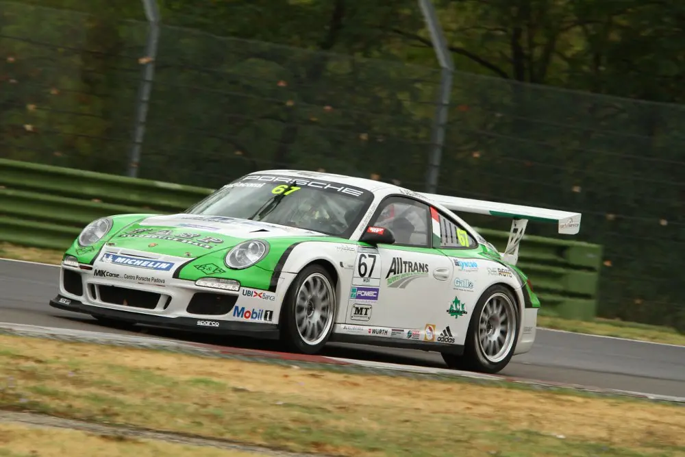 Porsche Cup Italia 2012, weekend chiaroscuro per Alex De Giacomi a Imola