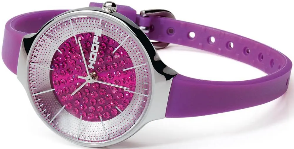 Glam Diamonds by Hoops, l'orologio in silicone colorato ed elegante
