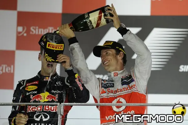 2012 singapore grand prix sunday podium