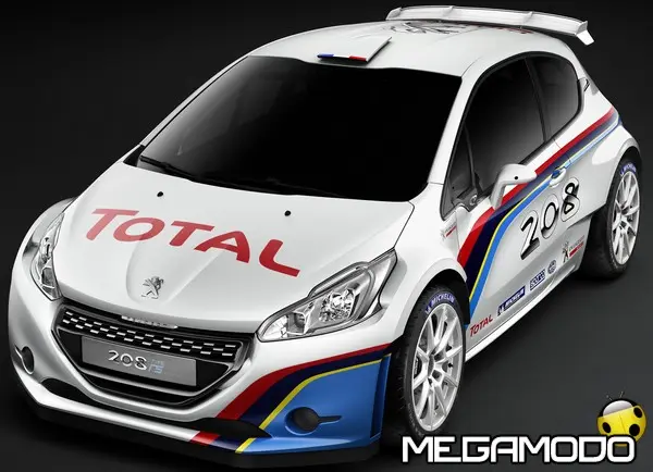 Peugeot 208 TYPE R5 al Salone di Parigi 2012 - foto 1