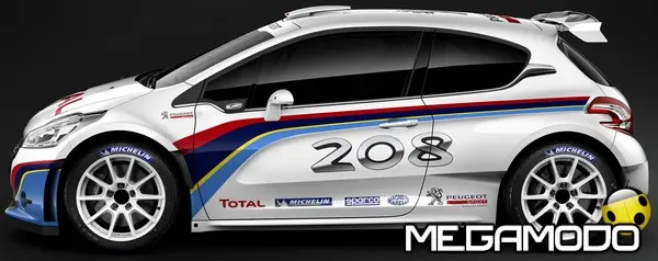 Peugeot 208 TYPE R5 al Salone di Parigi 2012 - foto 2