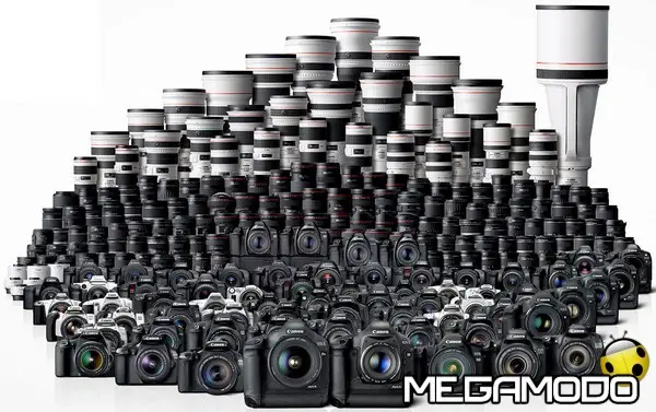 Canon festeggia l'80milionesimo obiettivo EF