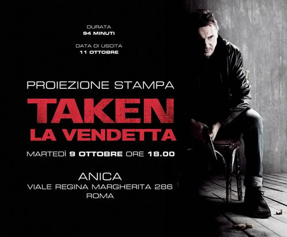 Taken la vendetta, Liam Neeson ritorna sullo schermo con il sequel di Io vi troverò