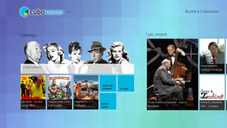 Cubovision, la nuova app di Telecom Italia e Avanade per Windows 8 