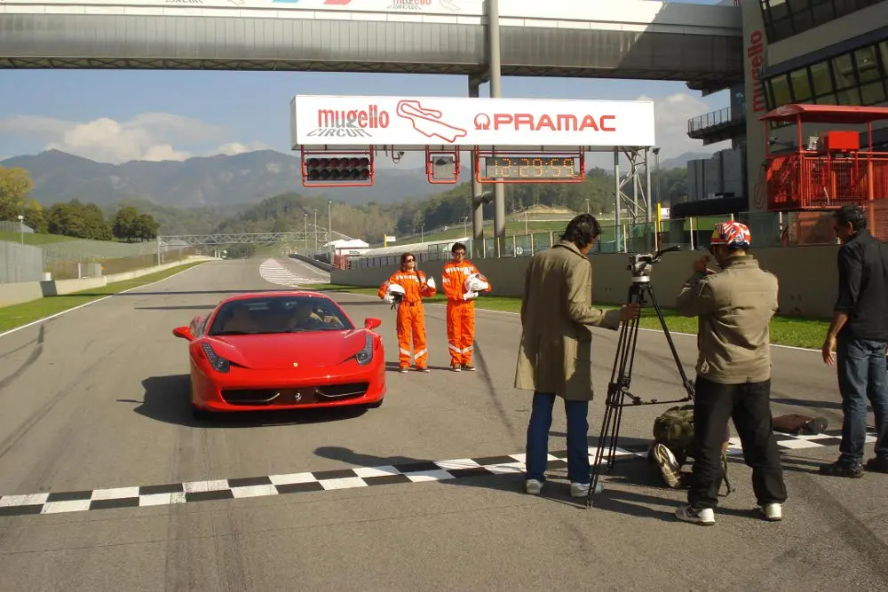 Il Mr Bean indiano all'Autodromo del Mugello