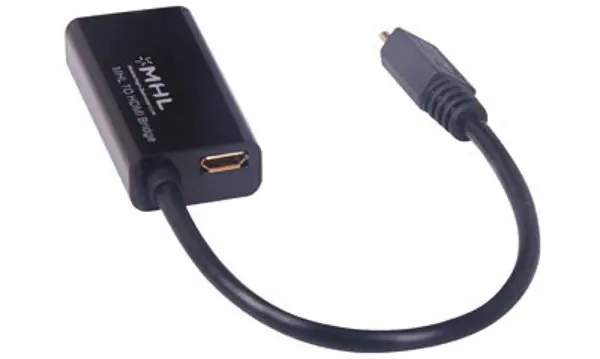 Adattatore GBC MHL/HDMI per smartphone e videocamere HD