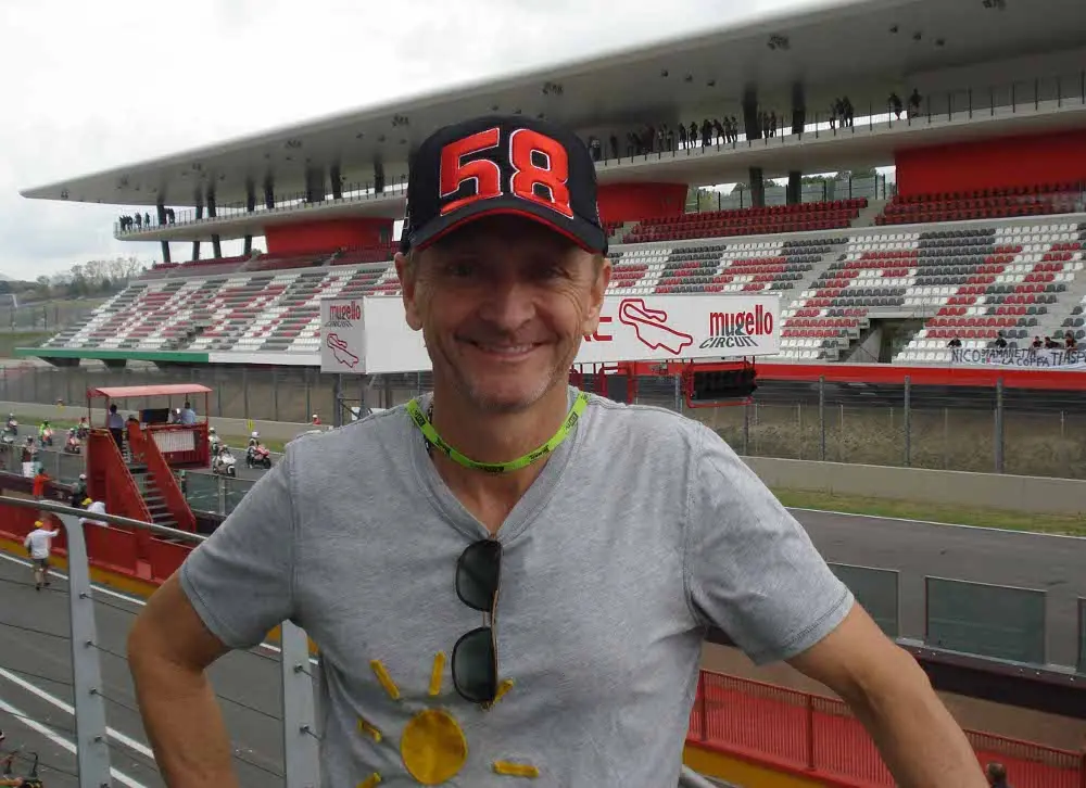 Mugello, tributo all'ex campione di Motomondiale Kevin Schwantz