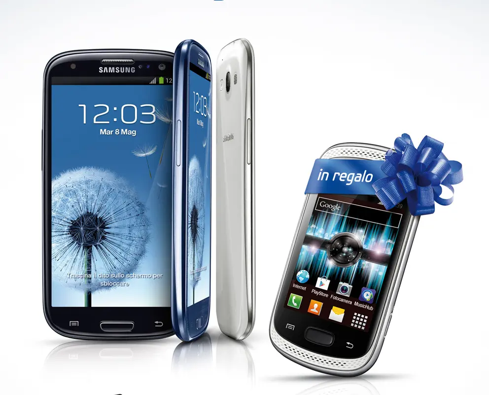 Con Samsung Galaxy S III in regalo Galaxy Music