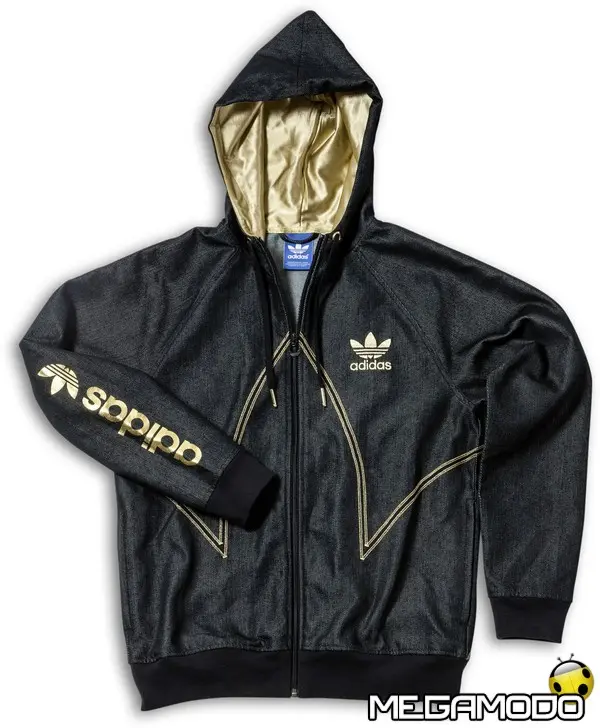 adidas hoody denim