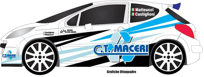 Monza Rally Show, Matteucci-Castiglioni con la Peugeot 207 S2000