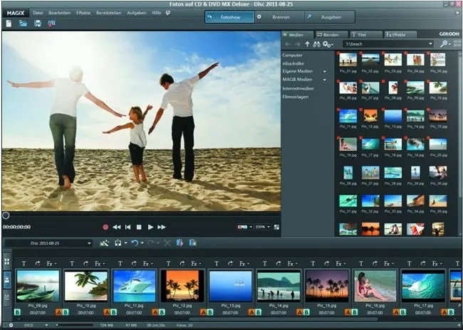 Nuovo MAGIX Foto su DVD 2013 Deluxe, per slideshow personalizzati