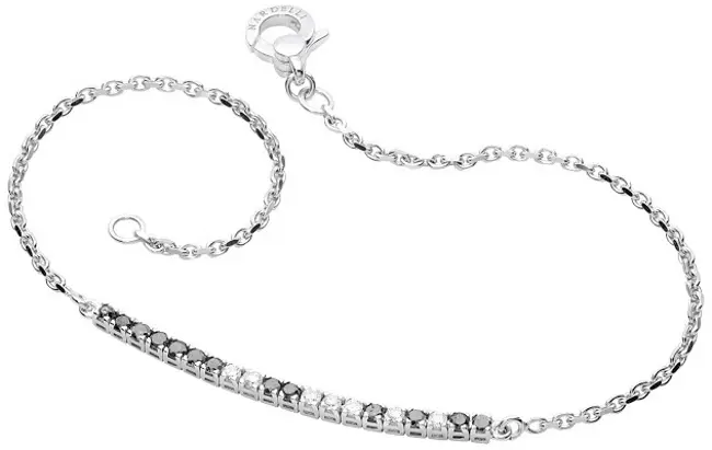 “Morse bracelet” by Nardelli Gioielli, bracciali in oro bianco e diamanti