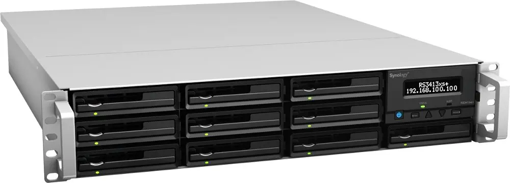 Nuova RackStation RS3413xs+ by Synology, per archiviare fino a 136 TB