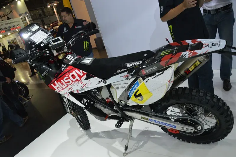 Nuova Husqvarna TE449 RR by Speedbrain per la Dakar 2013