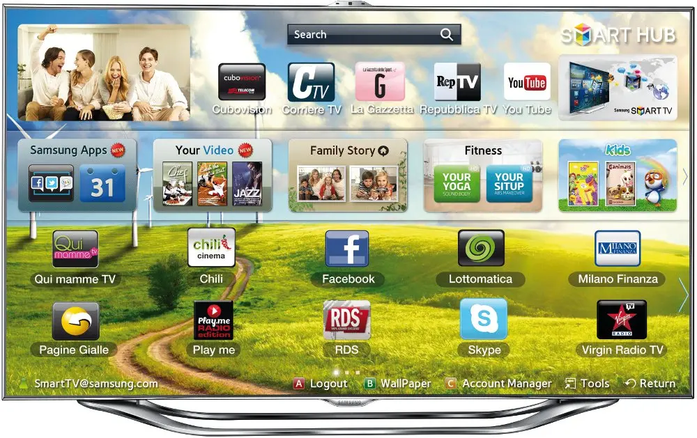 Samsung SMART TV ES8000 55 riceve il Premio all’Efficienza Energetica