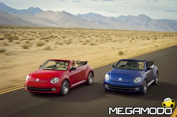 Volkswagen al Motor Show di Bologna 2012, anteprima europea per il Maggiolino Cabriolet