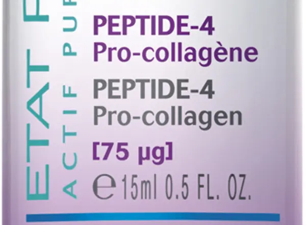 Attivo puro Peptide 4 di Etat Pur, azione in 3D per una pelle più compatta