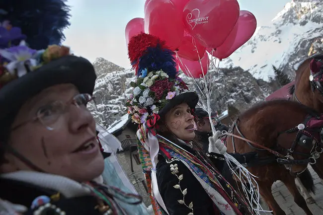 San Valentino a Courmayeur, il caldo rifugio degli innamorati