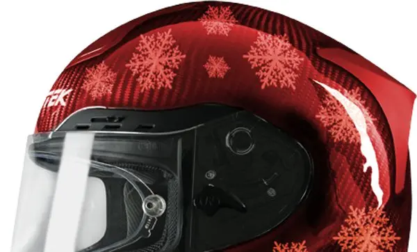 Il casco di Babbo Natale by Nitek e Origine, esemplare unico