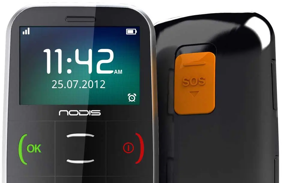Nodis SN-01, il nuovo cellulare ideale anche per la terza età 