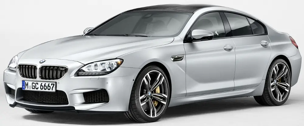 BMW M6 Gran Coupé, potenza e lusso