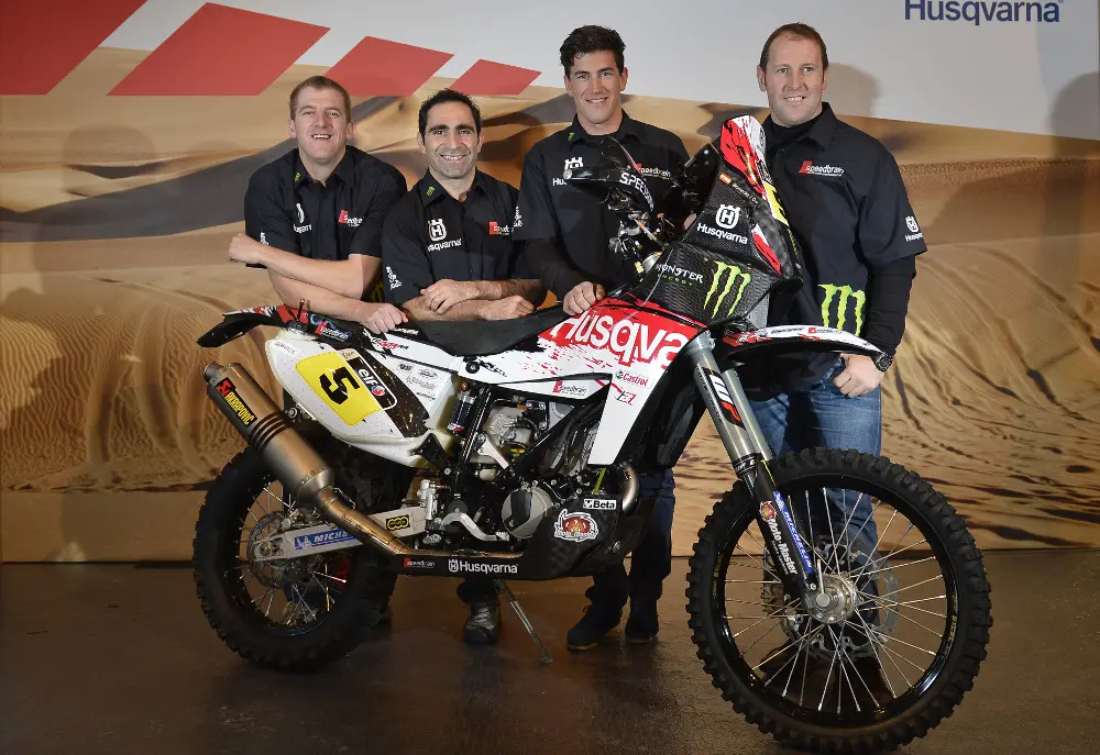 Presentato l'Husqvarna Rallye Team by Speedbrain per la Dakar 2013