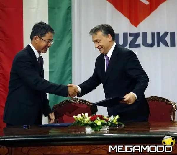 Suzuki firma un accordo strategico con il governo ungherese 
