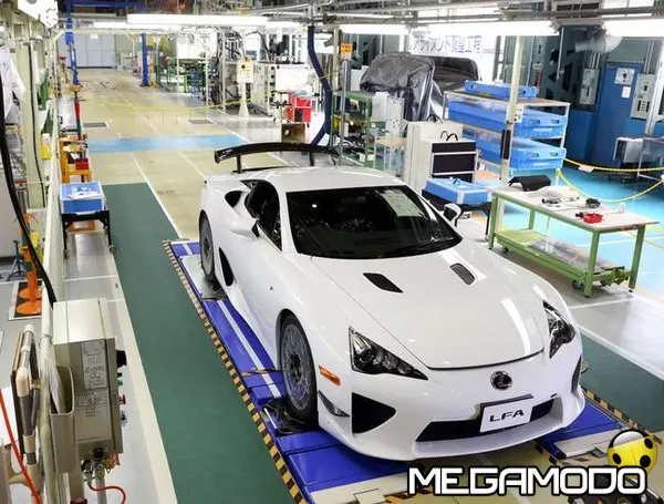 Lexus LFA: prodotta la 500ª e ultima unità