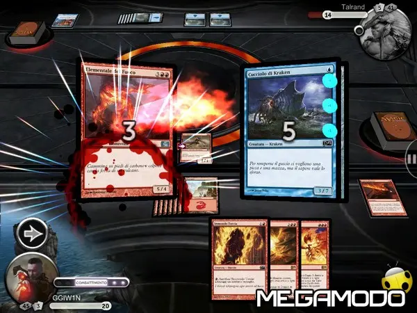 in game damage attack italian