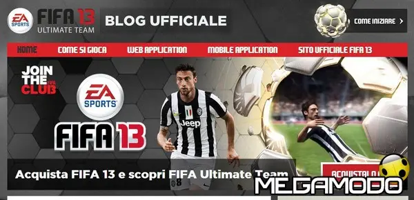 FIFA 13: un blog ad hoc per FIFA Ultimate Team