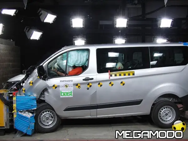 5 stelle Euro NCAP per Ford Transit Custom e Tourneo Custom