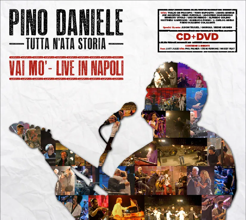 A gennaio in uscita "Tutta n'ata storia-Vai Mò-Live in Napoli" il cd/Dvd