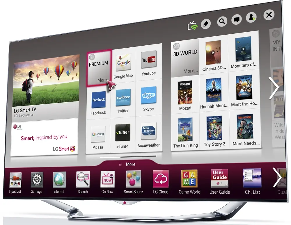I nuovi Smart TV di LG al CES 2013