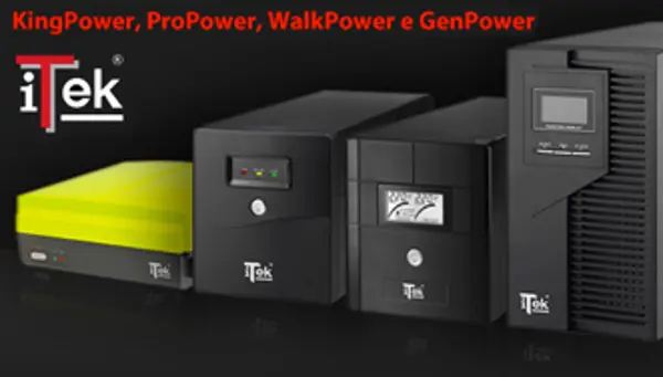 Nuova famiglia di UPS iTek dedicata a un utilizzo SOHO
