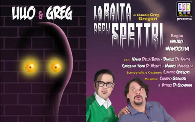Lillo & Greg in "La Baita degli Spettri", dal 4 al 27 gennaio al Teatro Ambra Jovinelli