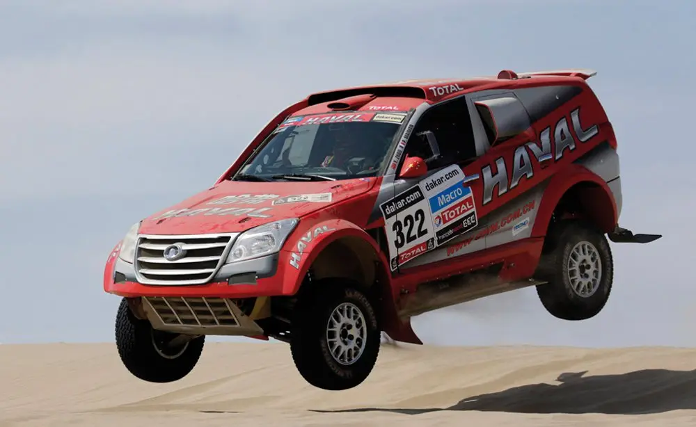 Dakar 2013: Great Wall con il suo Haval reduce da una competizione serrata e difficile