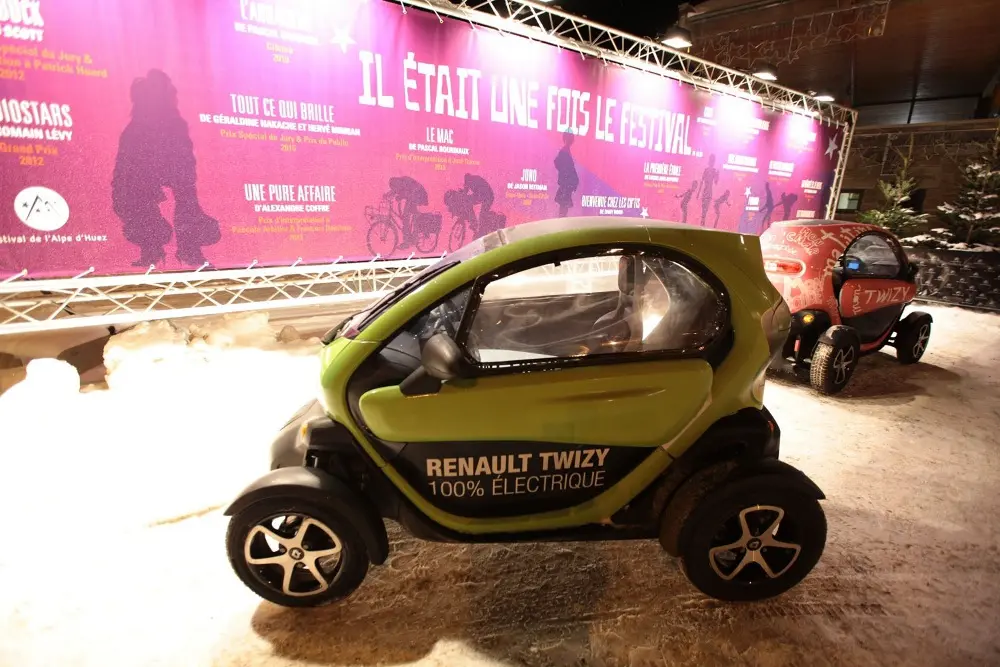 Renault Twizy per il 16° Festival del Film Commedia dell’Alpe d’Huez