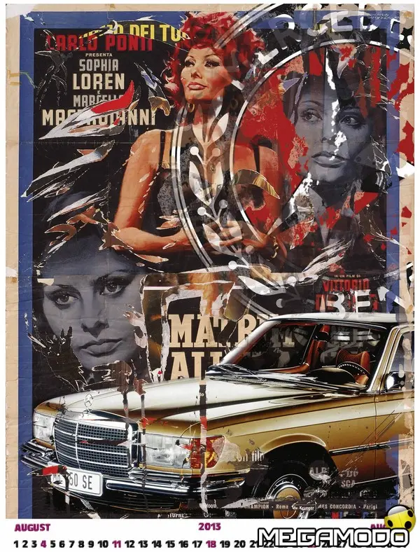 Presentazione del Calendario 2013 Mercedes-Benz Classic al Brand Center di Milano  - foto 1