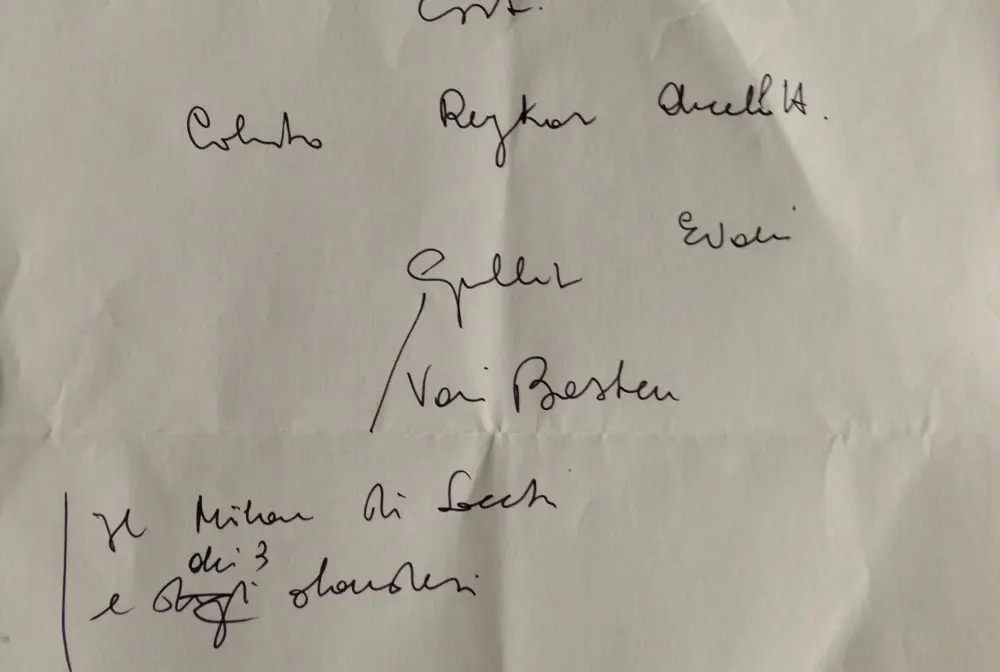 Silvio Berlusconi sceglie la sua squadra del cuore