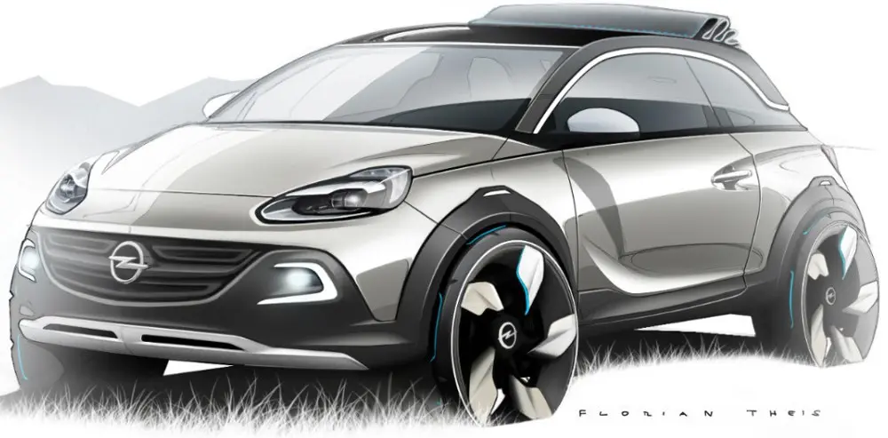 Concept Opel Adam Rocks al Salone di Ginevra 2013