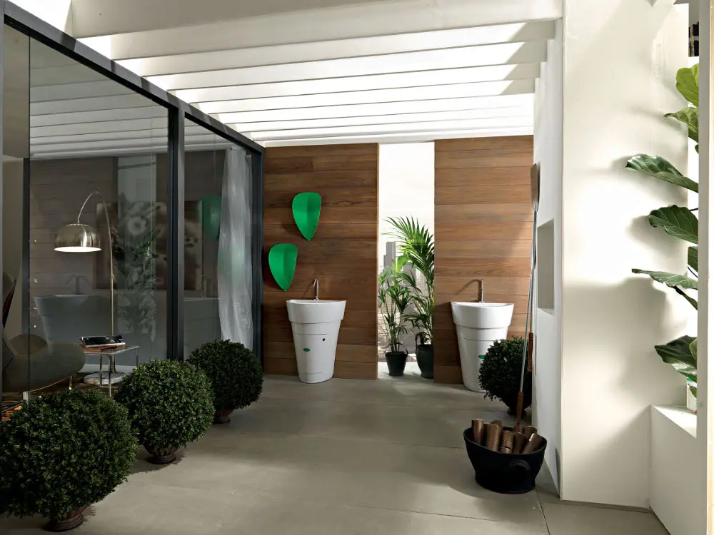 Lavatoio Pot by Colavene, mille usi per interni ed esterni