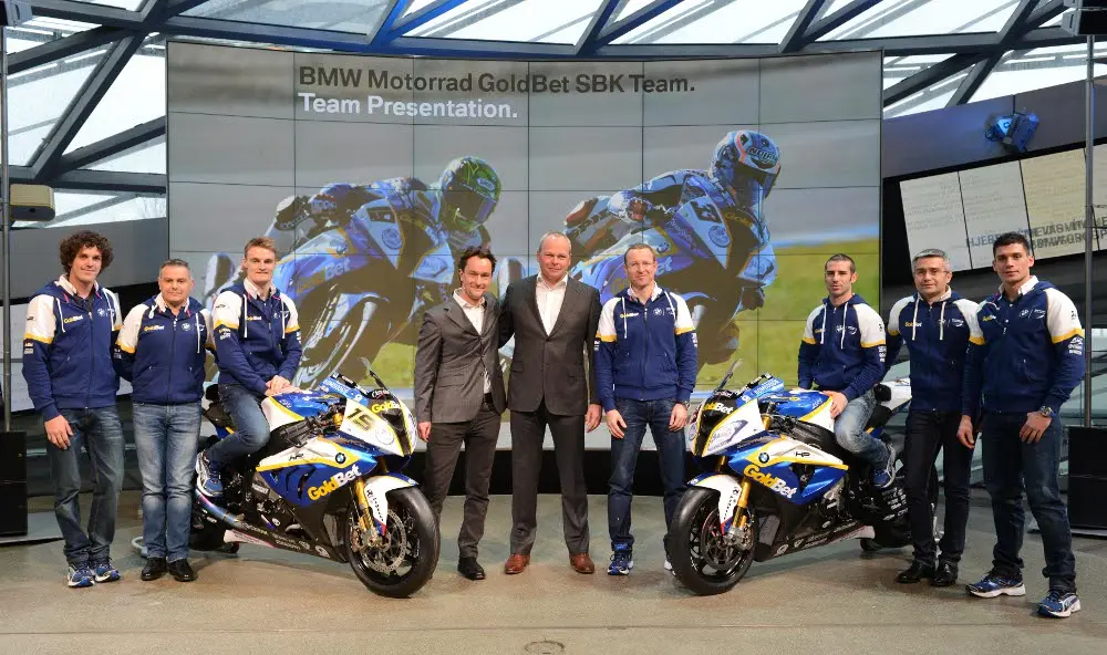 SBK: presentato il team ufficiale di BMW Motorrad a Monaco di Baviera