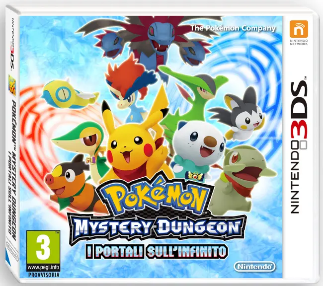 "Pokémon Mystery Dungeon: i portali sull’infinito" per Nintendo 3DS e Nintendo 3DS XL